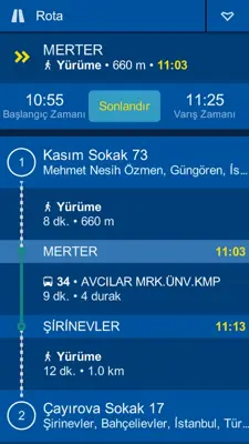 İBB Yol Gösteren android App screenshot 11